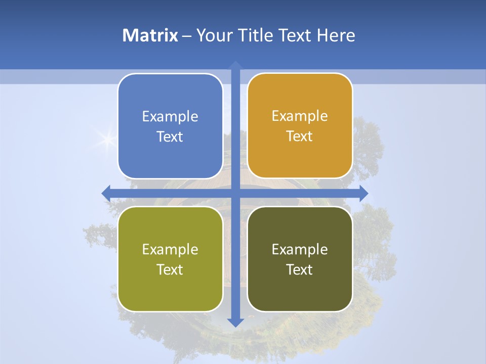 Prague Aerial Satellite PowerPoint Template