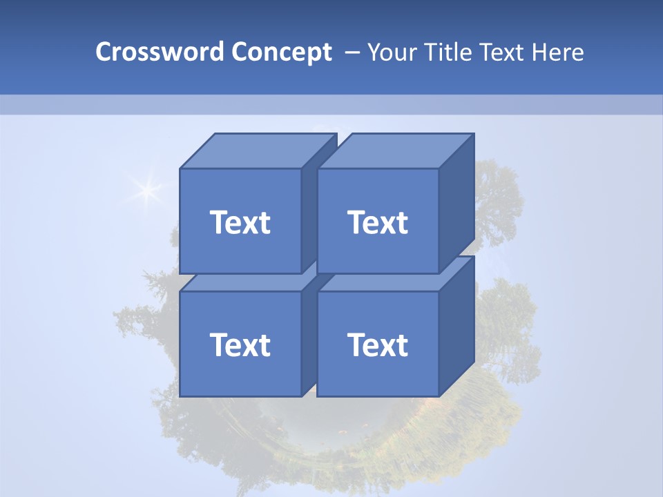 Prague Aerial Satellite PowerPoint Template