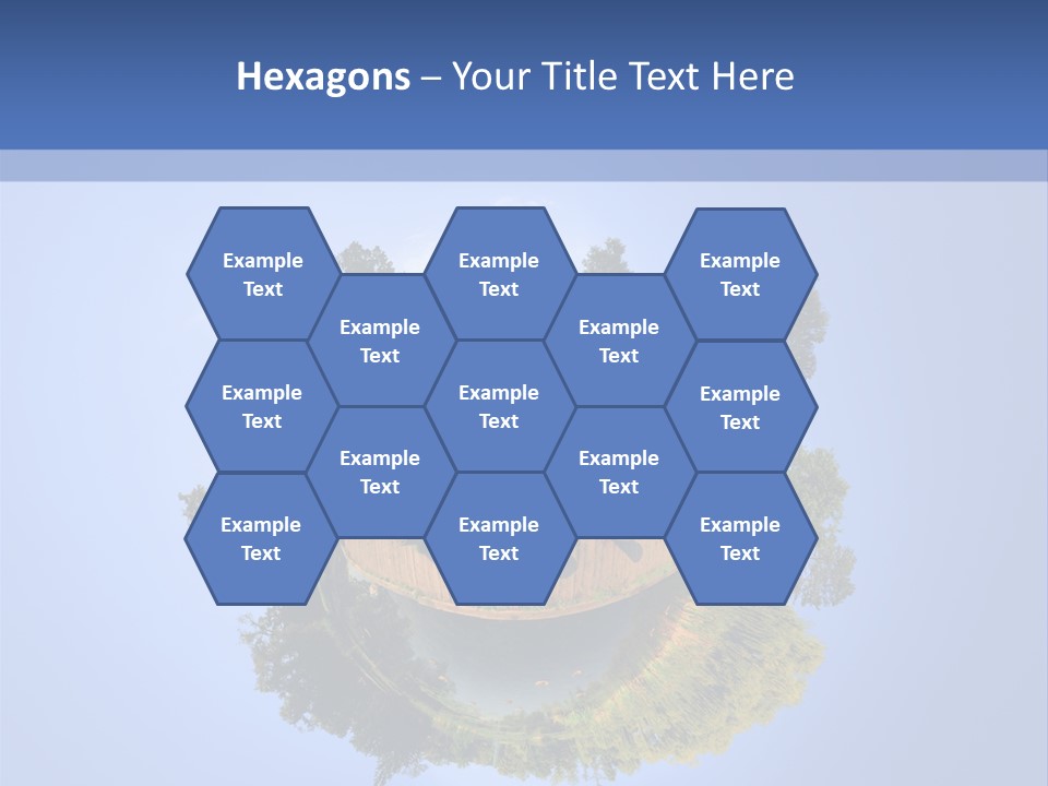 Prague Aerial Satellite PowerPoint Template