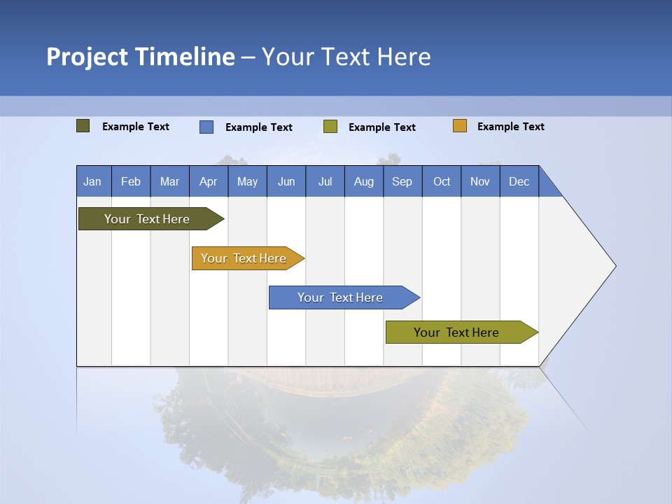 Prague Aerial Satellite PowerPoint Template
