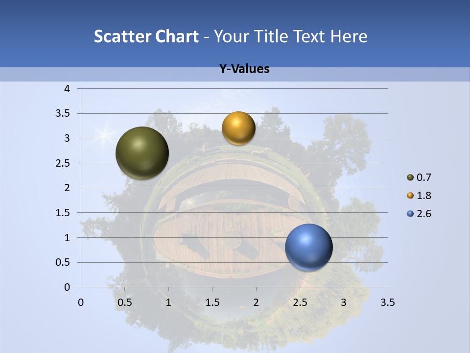 Prague Aerial Satellite PowerPoint Template