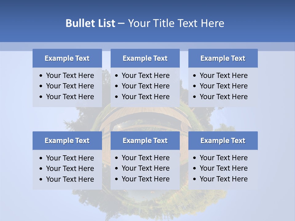Prague Aerial Satellite PowerPoint Template