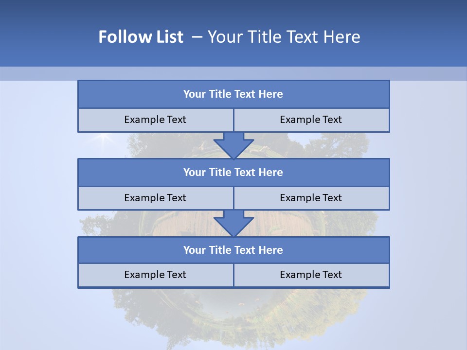 Prague Aerial Satellite PowerPoint Template