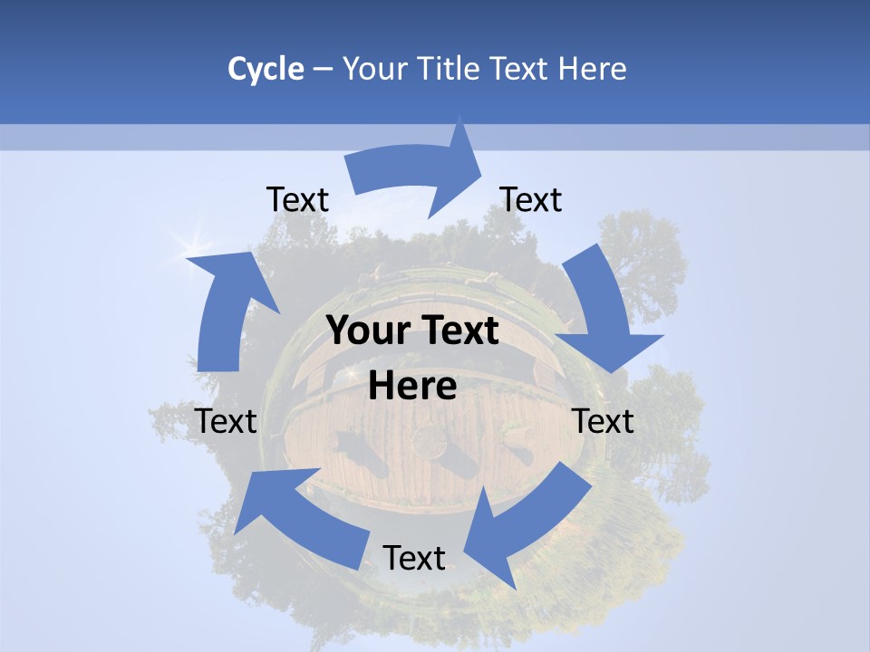 Prague Aerial Satellite PowerPoint Template