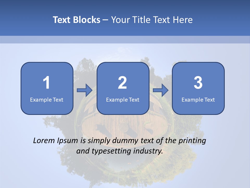 Prague Aerial Satellite PowerPoint Template