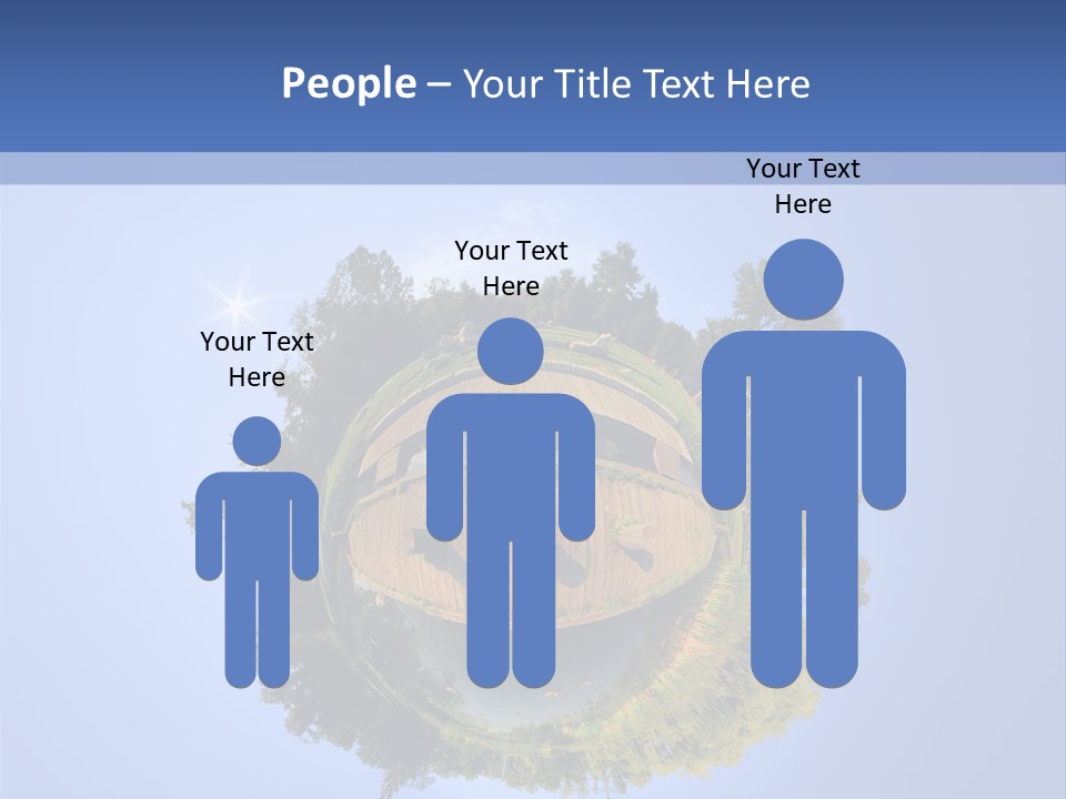 Prague Aerial Satellite PowerPoint Template