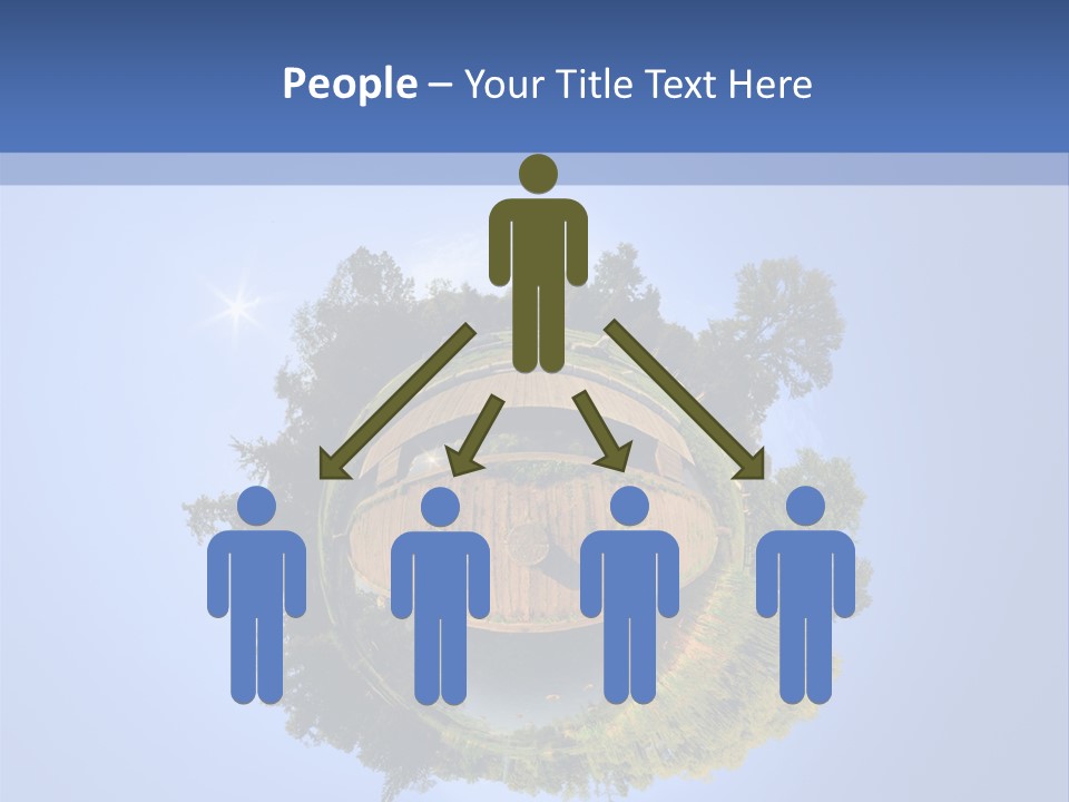 Prague Aerial Satellite PowerPoint Template