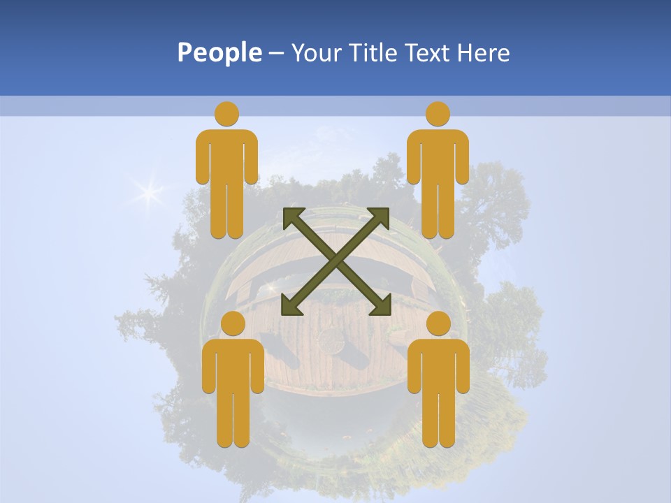 Prague Aerial Satellite PowerPoint Template