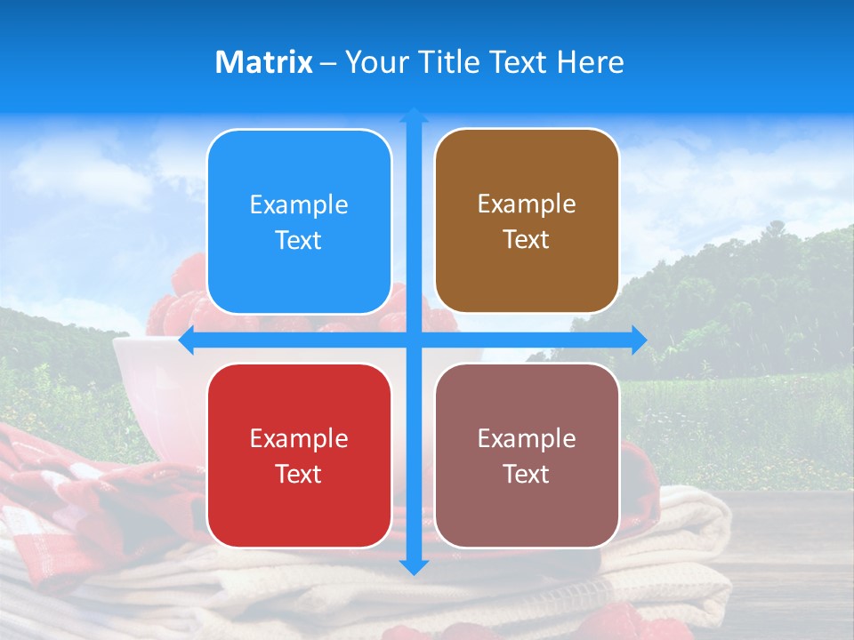 Wholesome Raw Nutrition PowerPoint Template