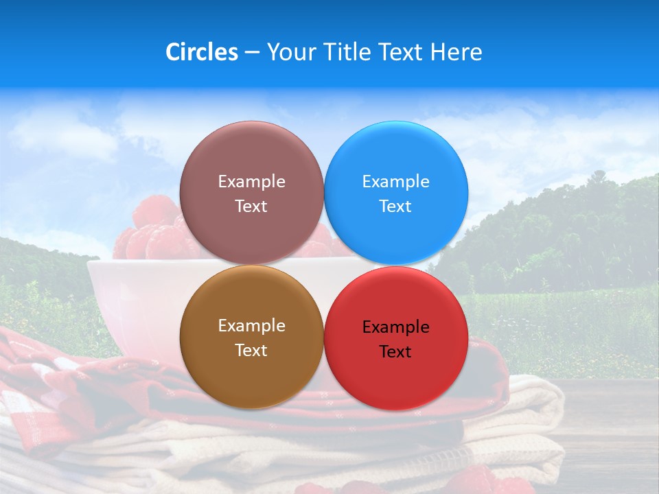 Wholesome Raw Nutrition PowerPoint Template