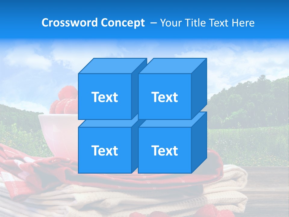 Wholesome Raw Nutrition PowerPoint Template
