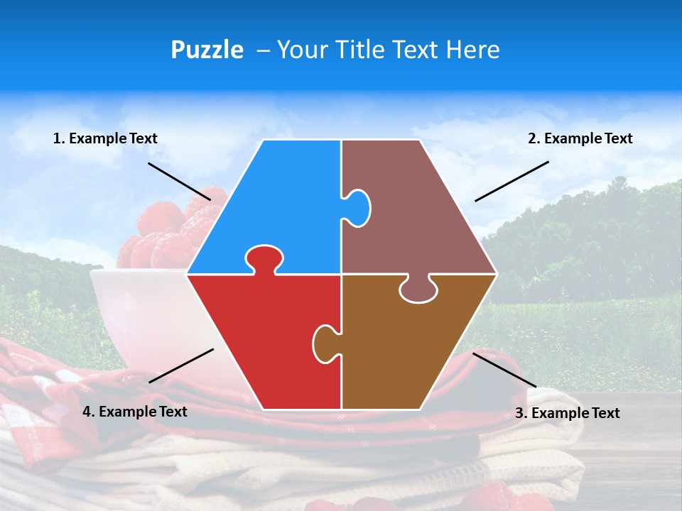 Wholesome Raw Nutrition PowerPoint Template