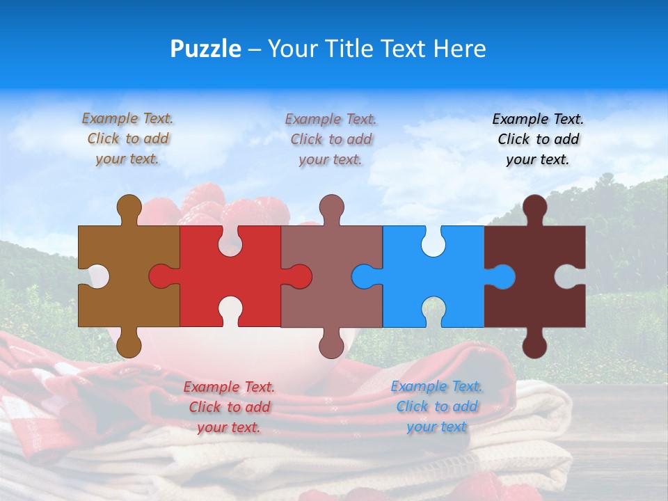 Wholesome Raw Nutrition PowerPoint Template