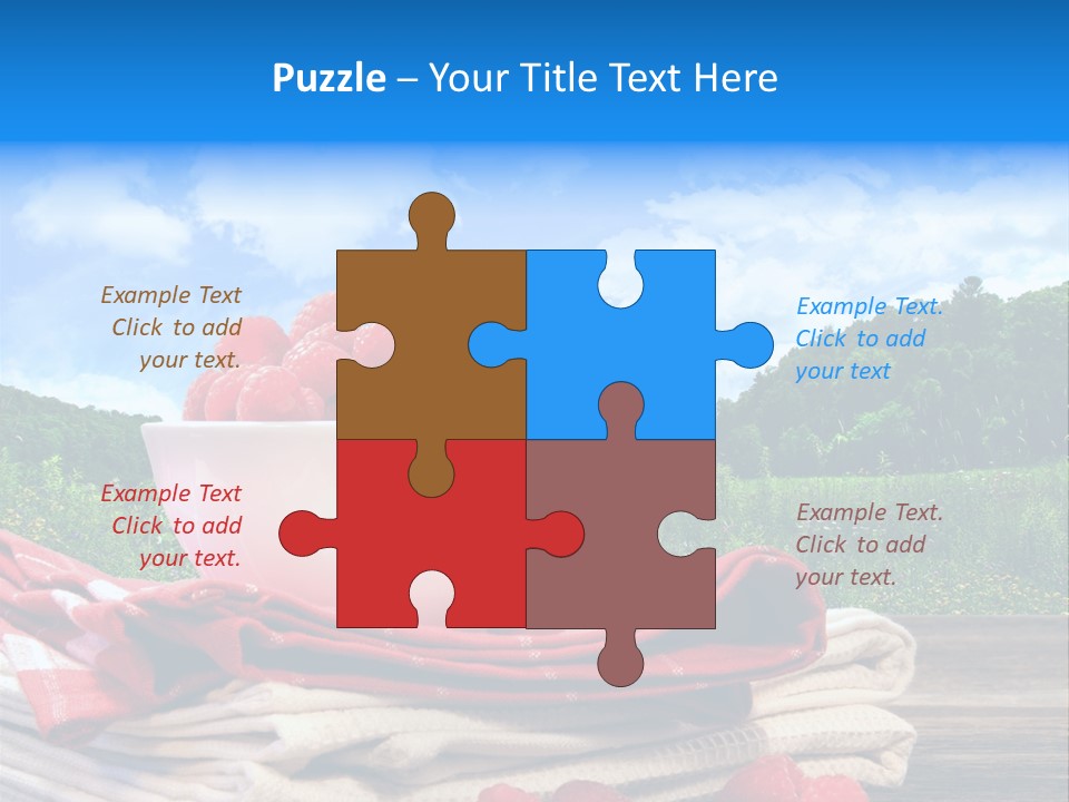 Wholesome Raw Nutrition PowerPoint Template