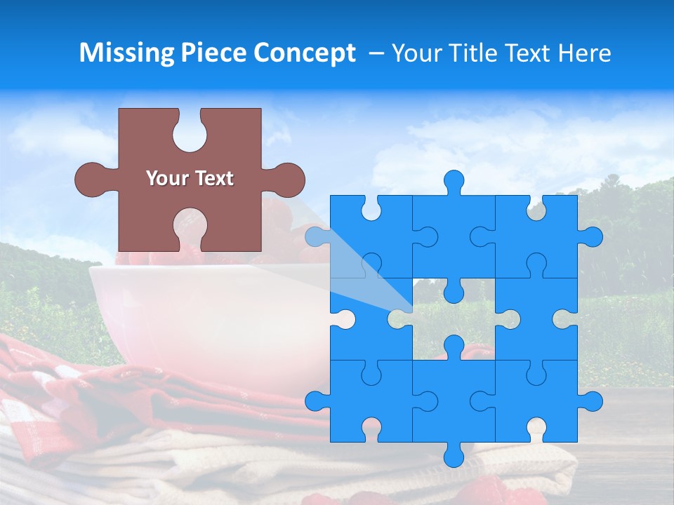 Wholesome Raw Nutrition PowerPoint Template