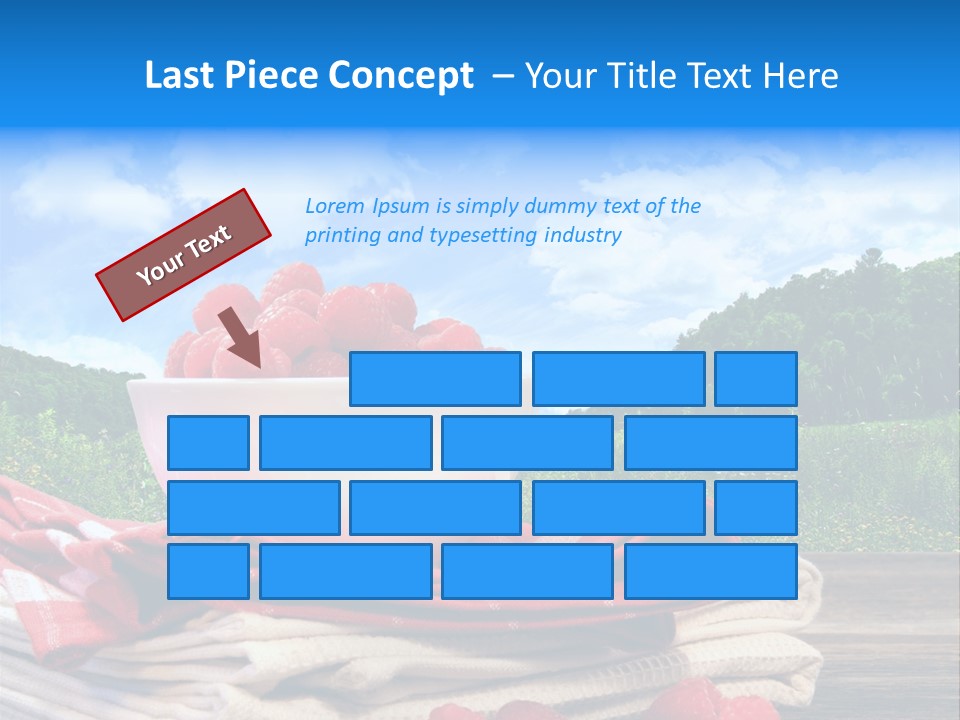 Wholesome Raw Nutrition PowerPoint Template