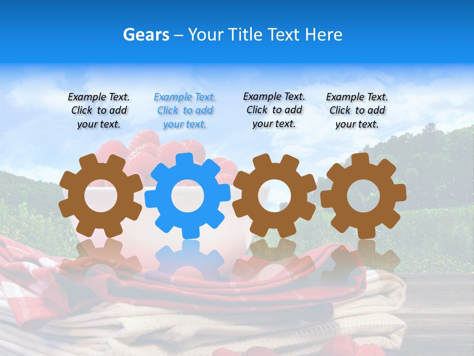 Wholesome Raw Nutrition PowerPoint Template