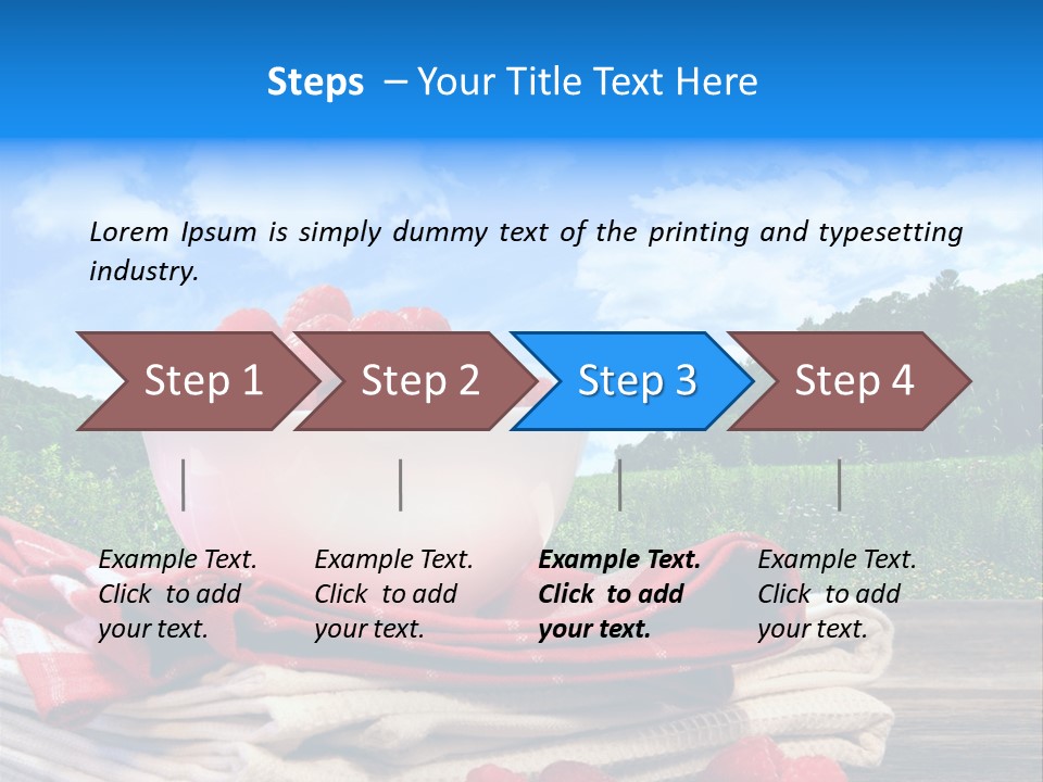 Wholesome Raw Nutrition PowerPoint Template