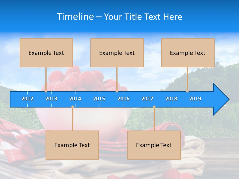 Wholesome Raw Nutrition PowerPoint Template