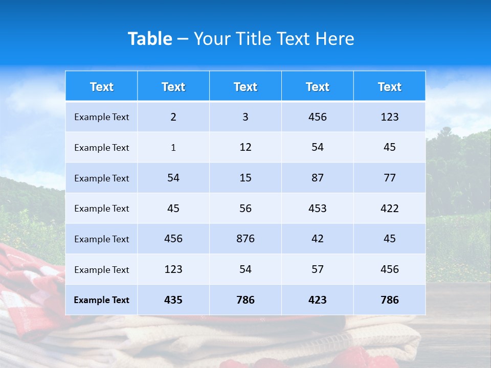 Wholesome Raw Nutrition PowerPoint Template