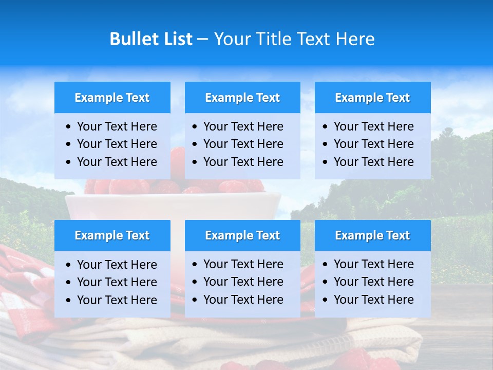 Wholesome Raw Nutrition PowerPoint Template