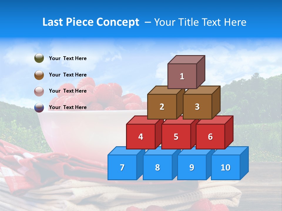 Wholesome Raw Nutrition PowerPoint Template