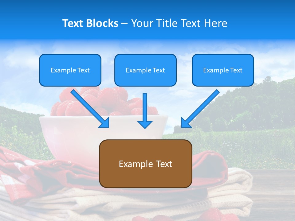 Wholesome Raw Nutrition PowerPoint Template