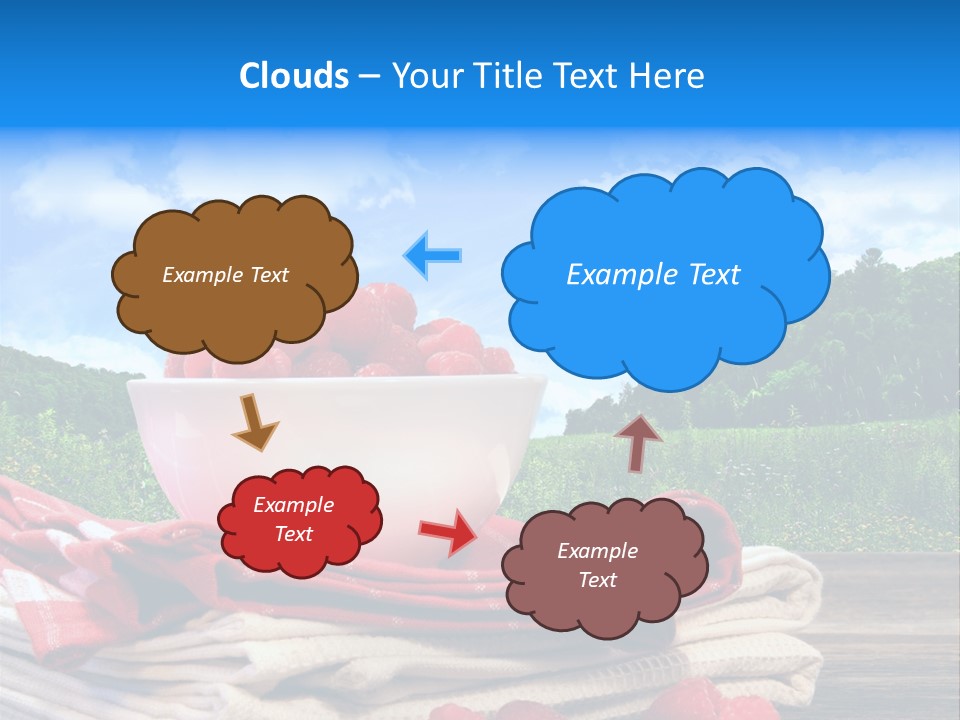 Wholesome Raw Nutrition PowerPoint Template