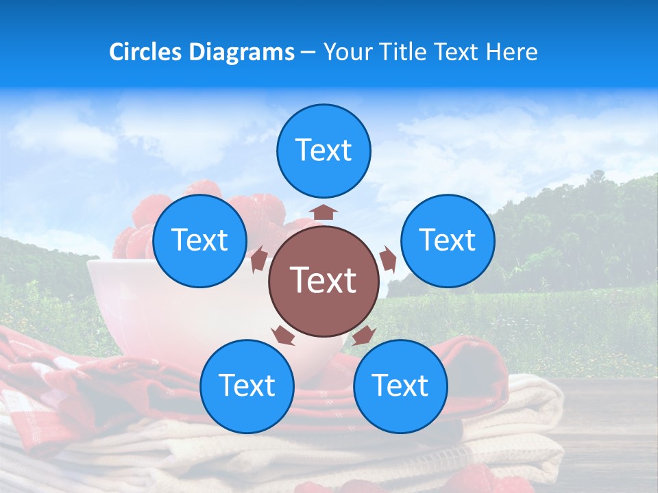 Wholesome Raw Nutrition PowerPoint Template