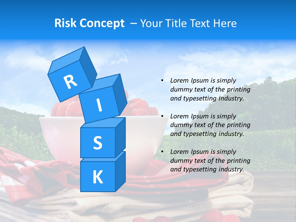 Wholesome Raw Nutrition PowerPoint Template