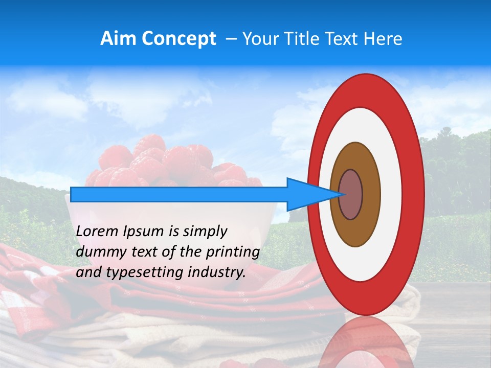 Wholesome Raw Nutrition PowerPoint Template