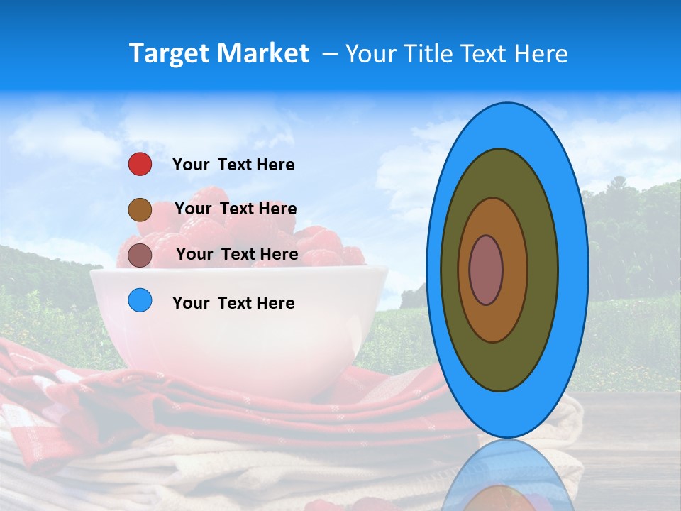 Wholesome Raw Nutrition PowerPoint Template