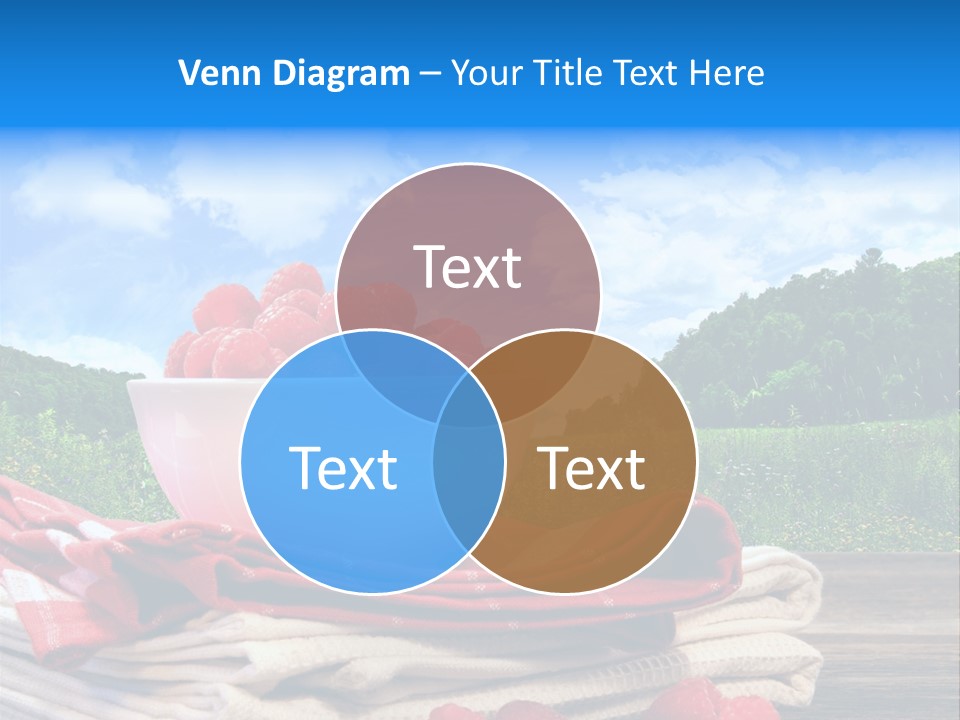Wholesome Raw Nutrition PowerPoint Template