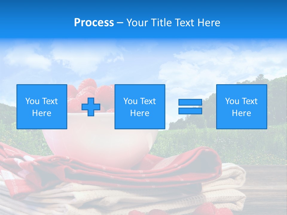 Wholesome Raw Nutrition PowerPoint Template
