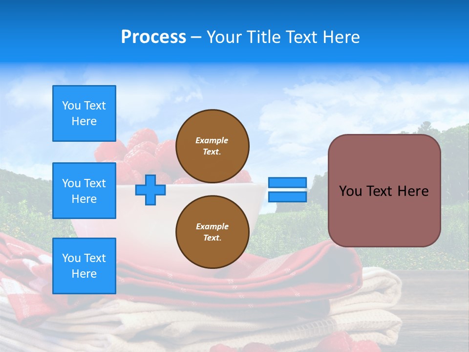 Wholesome Raw Nutrition PowerPoint Template