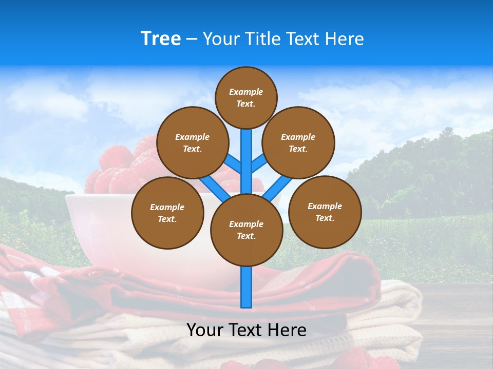 Wholesome Raw Nutrition PowerPoint Template