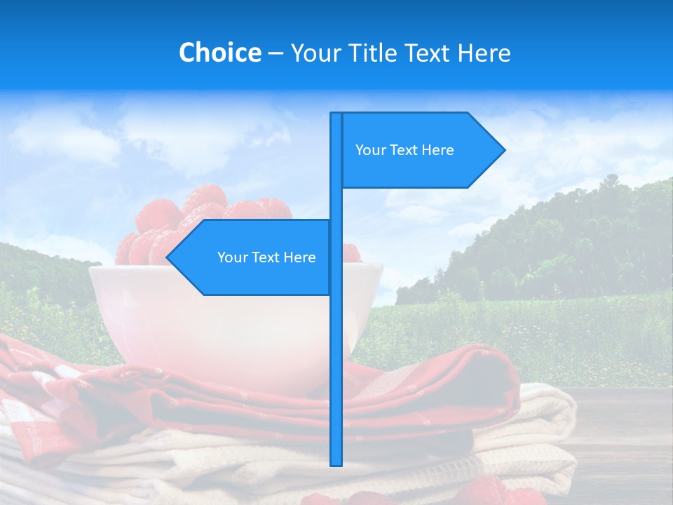Wholesome Raw Nutrition PowerPoint Template