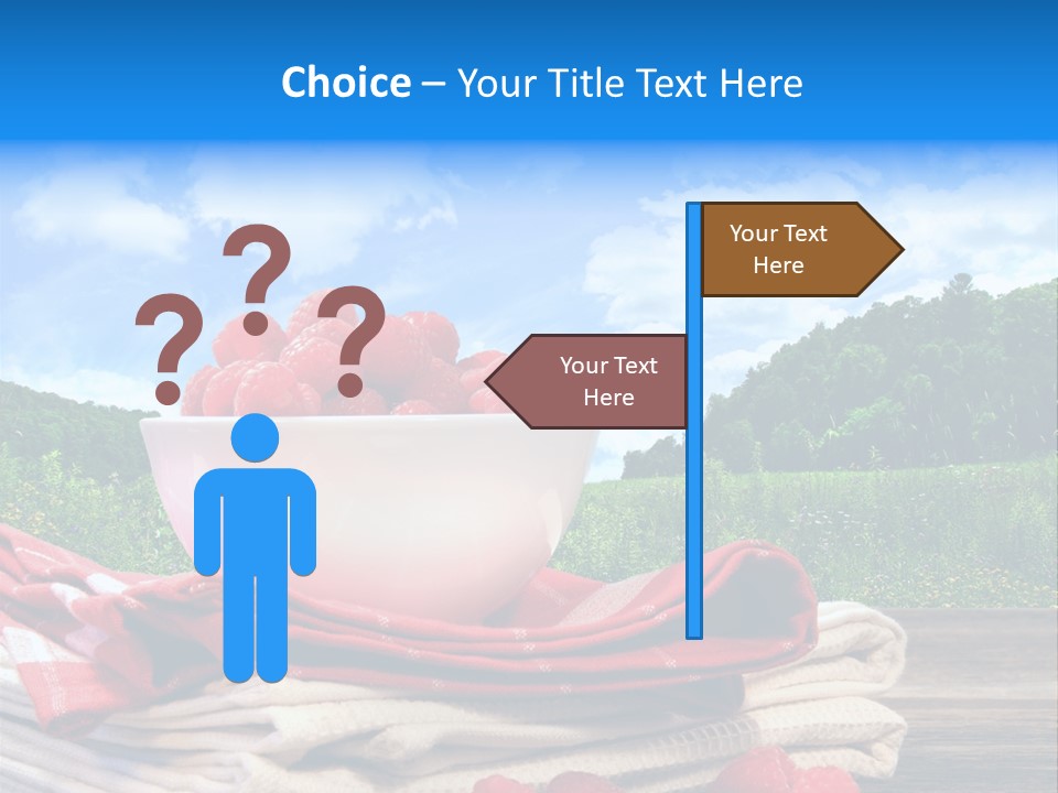 Wholesome Raw Nutrition PowerPoint Template