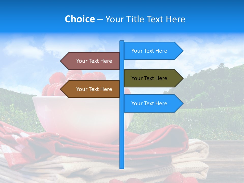 Wholesome Raw Nutrition PowerPoint Template