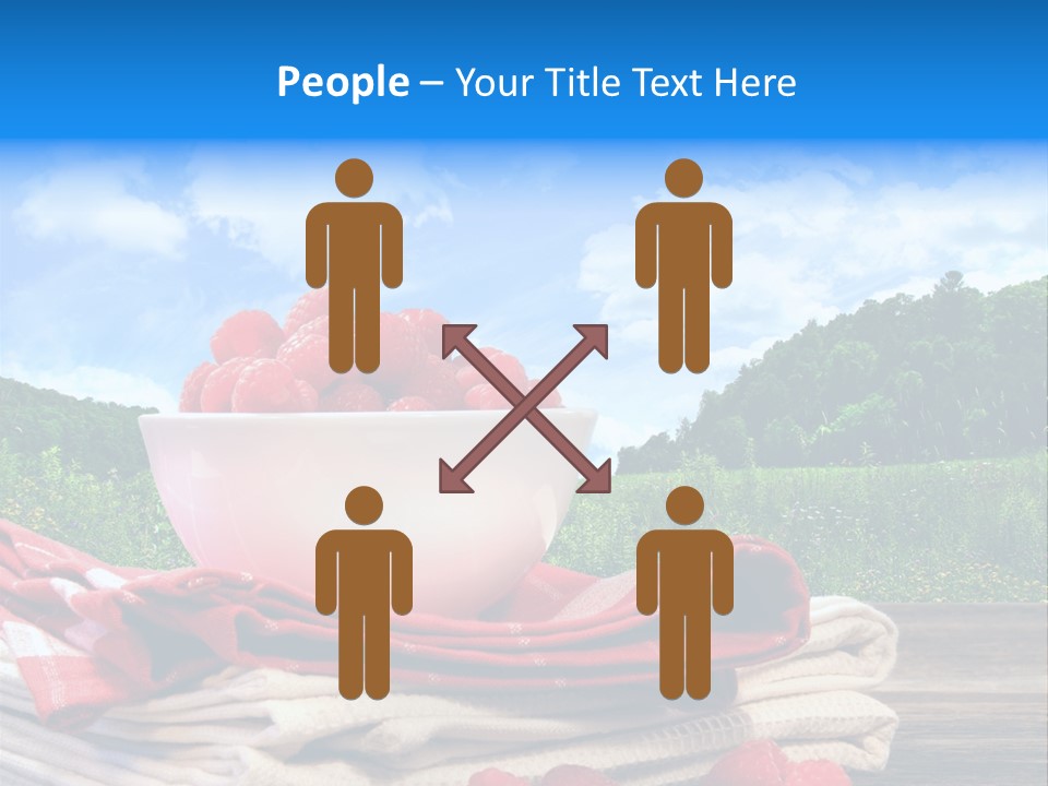 Wholesome Raw Nutrition PowerPoint Template