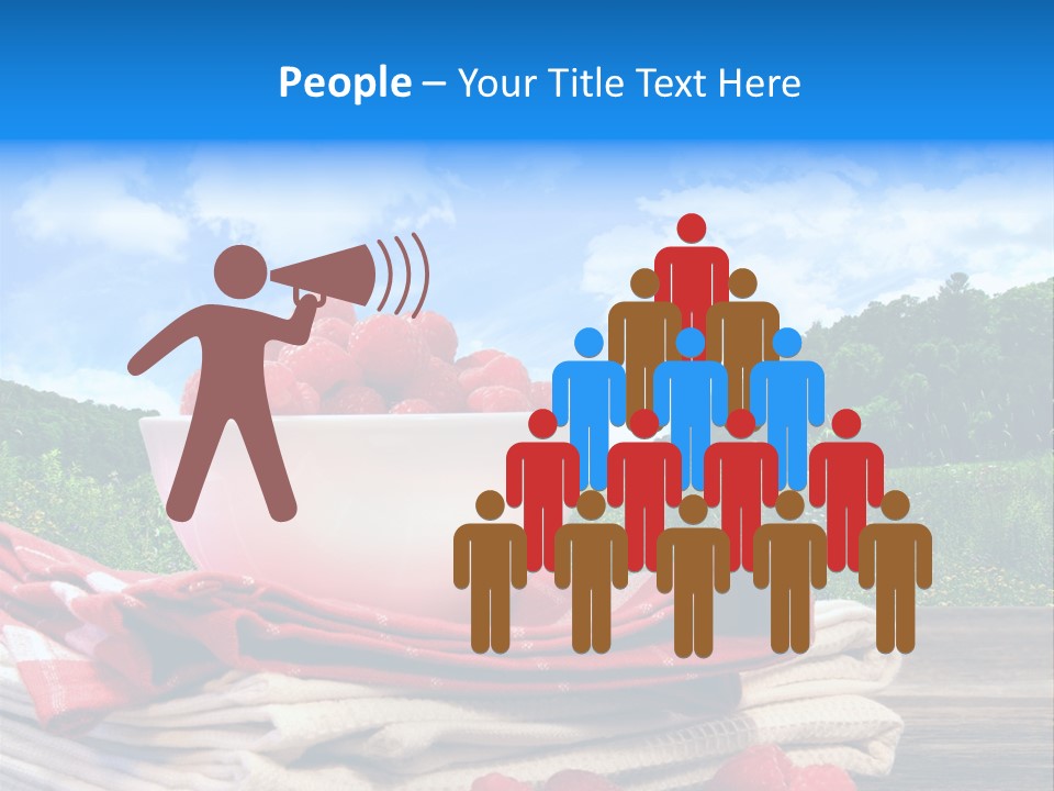 Wholesome Raw Nutrition PowerPoint Template