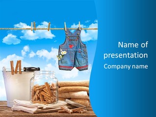 Laundry Day PowerPoint Template