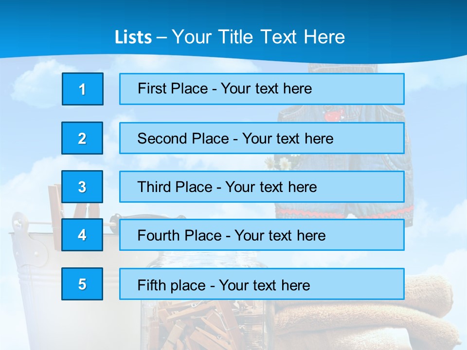 Laundry Day PowerPoint Template