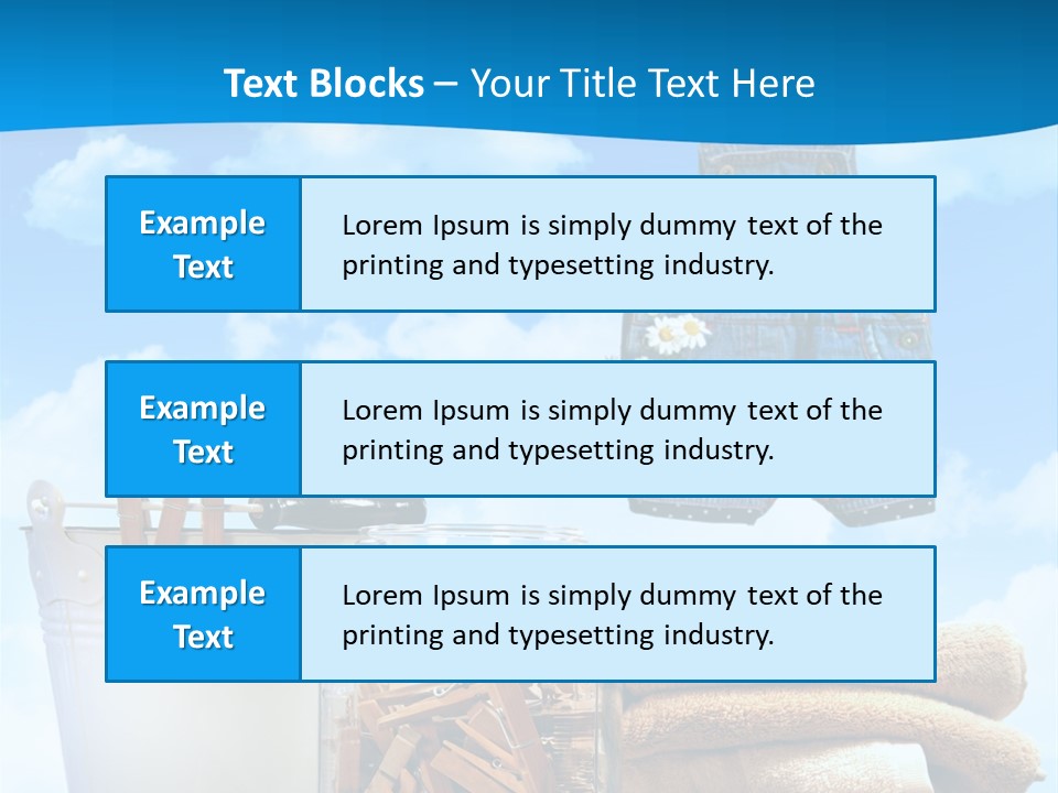 Laundry Day PowerPoint Template