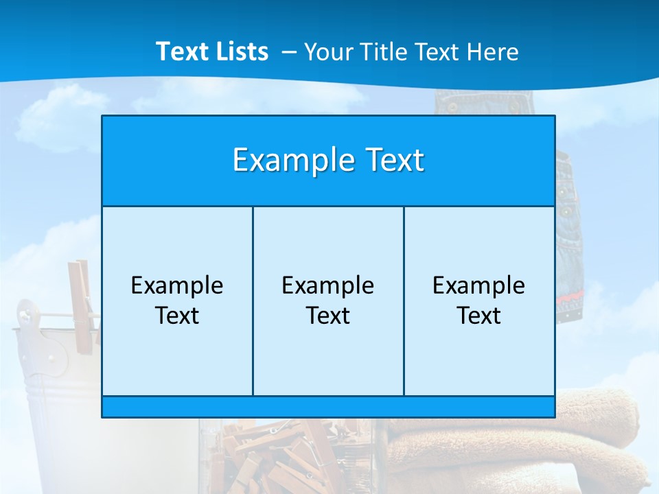 Laundry Day PowerPoint Template