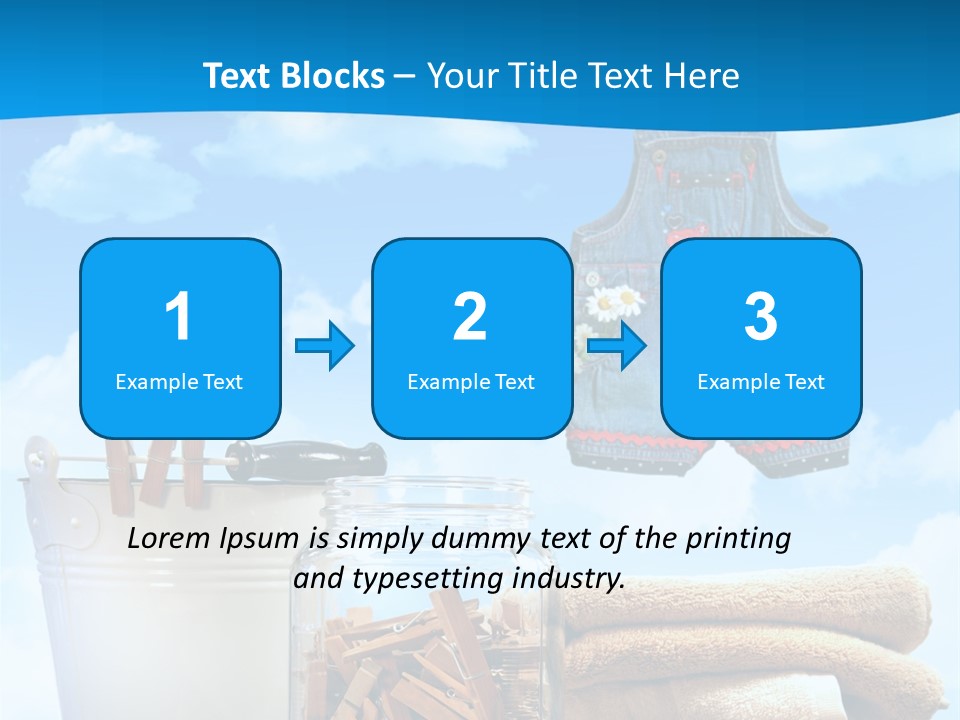 Laundry Day PowerPoint Template