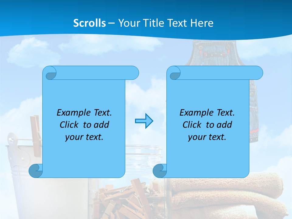 Laundry Day PowerPoint Template