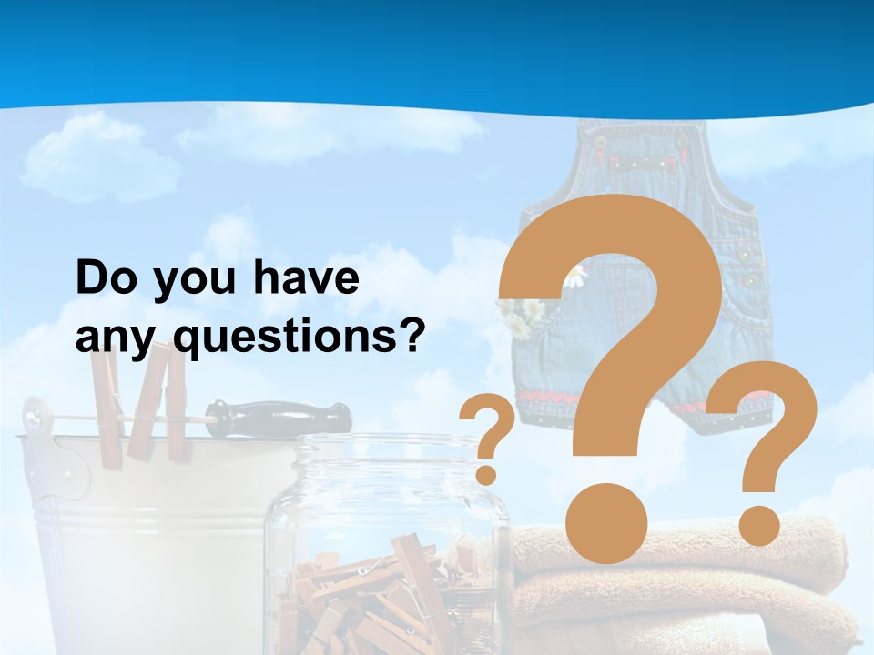 Laundry Day PowerPoint Template