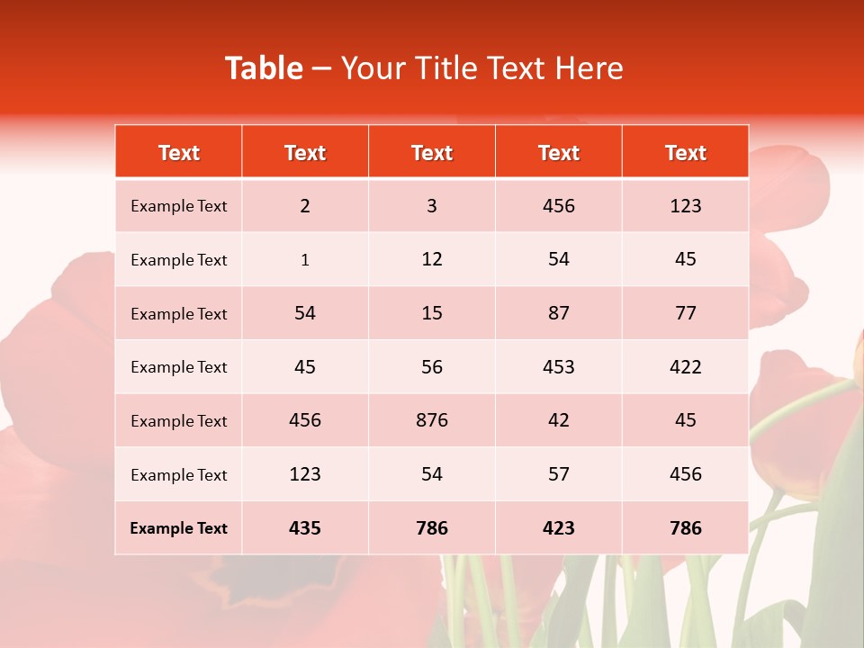Tulpen PowerPoint Template