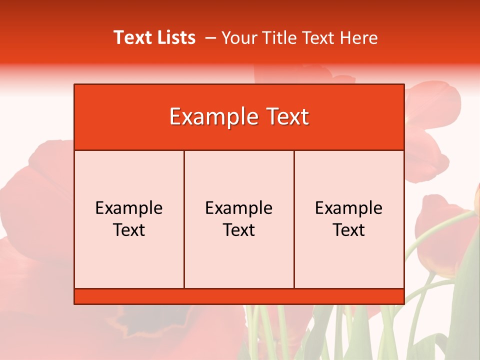 Tulpen PowerPoint Template